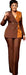 Traje de mujer Color Esmoquin de Negocios Doble Botonadura - Quierox - Tienda Online