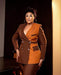 Traje de mujer Color Esmoquin de Negocios Doble Botonadura - Quierox - Tienda Online