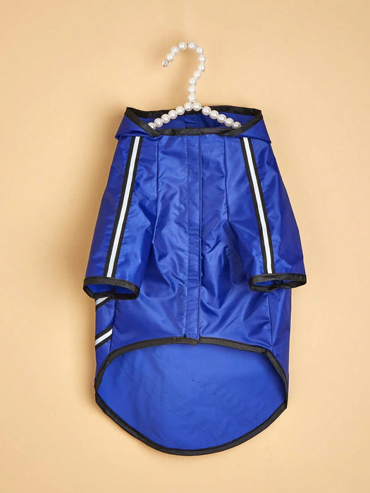Traje Impermeable azul para perros, ideal para viajes nocturnos y ocasiones informales. - Quierox - Tienda Online