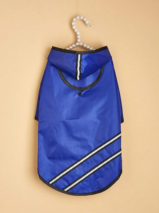 Traje Impermeable azul para perros, ideal para viajes nocturnos y ocasiones informales. - Quierox - Tienda Online