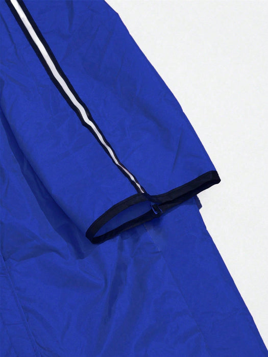 Traje Impermeable azul para perros, ideal para viajes nocturnos y ocasiones informales. - Quierox - Tienda Online