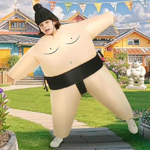 Trajes inflables de lucha de sumo para niños, disfraz inflable para niños - Quierox - Tienda Online