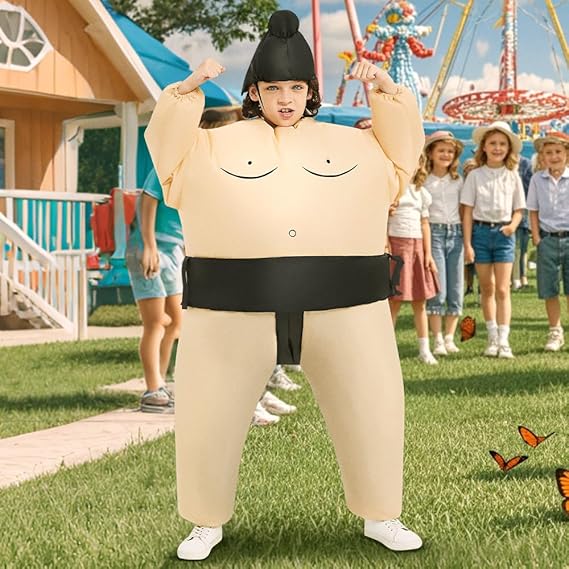 Trajes inflables de lucha de sumo para niños, disfraz inflable para niños - Quierox - Tienda Online