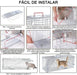 Trampa de Jaula de Animales Plegable de Acero 78 * 31 * 28 cm - Quierox - Tienda Online