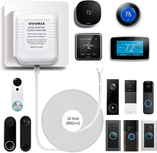 Transformador de CA de 24 voltios, adaptador de cable C - Quierox - Tienda Online