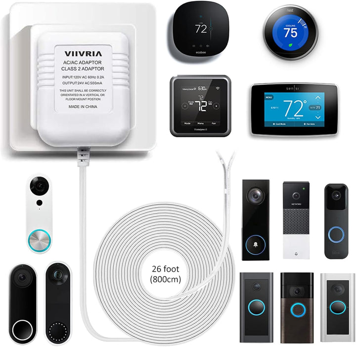 Transformador de CA de 24 voltios, adaptador de cable C - Quierox - Tienda Online