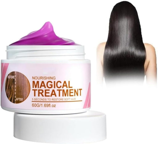 Tratamiento capilar mágico de 5 segundos para hombres y mujeres: mascarilla capilar reparadora de queratina - Quierox - Tienda Online