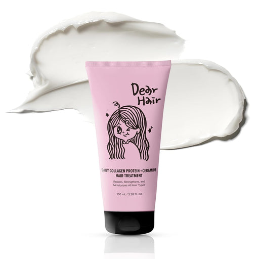Tratamiento diario de ceramida con proteína de colágeno para cabello seco y dañado - Quierox - Tienda Online