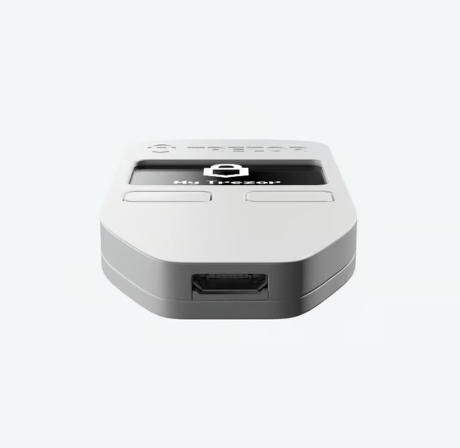 Trezor Modelo Uno Una billetera de hardware confiable - Quierox - Tienda Online