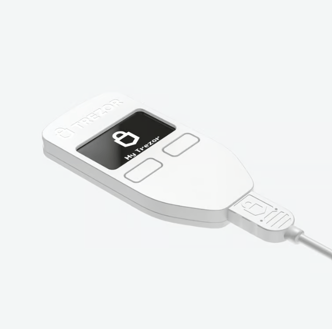 Trezor Modelo Uno Una billetera de hardware confiable - Quierox - Tienda Online