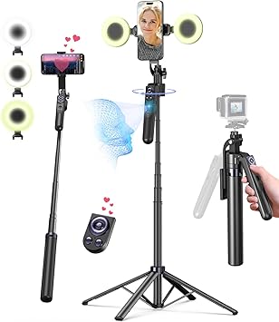 Trípode Automático de Seguimiento Facial de 71” - Quierox - Tienda Online