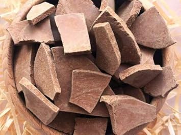 Trozos de arcilla comestible RED (grumos) naturales para comer - Quierox - Tienda Online