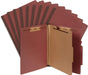 TRU RED Carpetas de clasificación de cartón prensado, 1 partición, rojo, paquete de 20 - Quierox - Tienda Online
