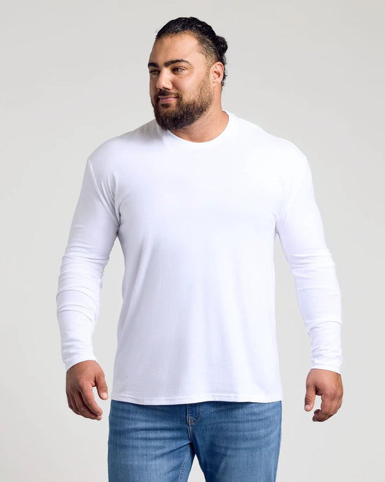 Trueclassic tees Camiseta Cuello redondo clásico de manga larga - Quierox - Tienda Online