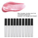 Tubo de brillo labial, 10 piezas, botella de brillo labial rellenable, recipiente para brillo labial - Quierox - Tienda Online