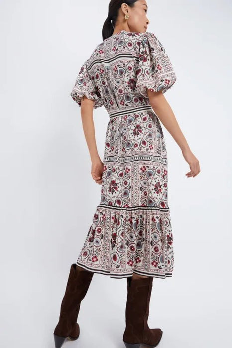 Tuckernuck Vestido Lewis con estampado floral de retazos - Quierox - Tienda Online