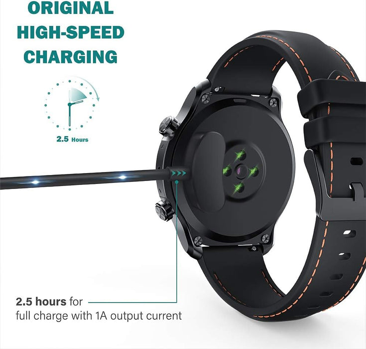 TUSITA Cargador compatible con TicWatch Pro 3 5 X E3 Smartwatch - Paquete de 2, 1M - Quierox - Tienda Online