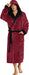 U2SKIIN - Albornoz de felpa con capucha para hombre - Quierox - Tienda Online