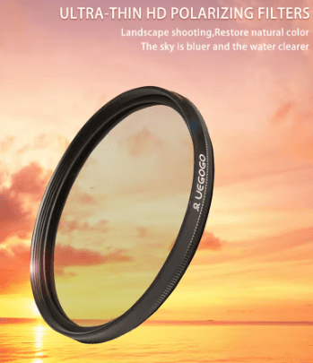 UEGOGO CPL filtro lente de cámara polarizadores ultradelgados de Color verdadero 82mm - Quierox - Tienda Online