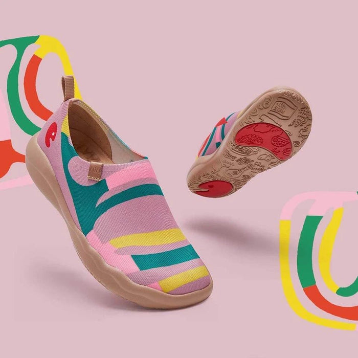 UIN Zapatos sin cordones Lona Cómodos "Passionate Sao Paolo" - Quierox - Tienda Online