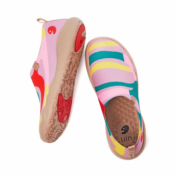 UIN Zapatos sin cordones Lona Cómodos "Passionate Sao Paolo" - Quierox - Tienda Online