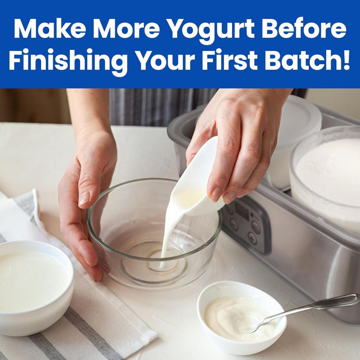 Ultimate Recipientes de yogur, de vidrio duraderos y aptos para horno - Quierox - Tienda Online