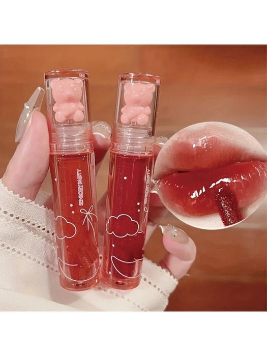 Un brillo labial con textura gelatinosa, con un adorable diseño de osito - Quierox - Tienda Online