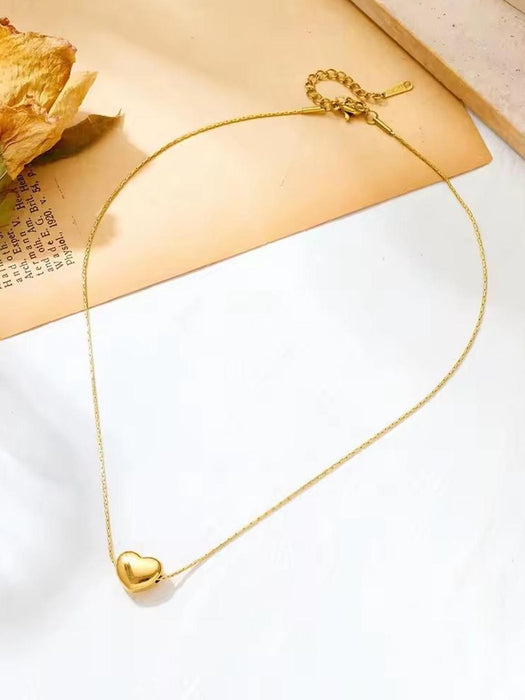 Un Elegante y Exquisito Colgante en Forma de Corazón - Quierox - Tienda Online