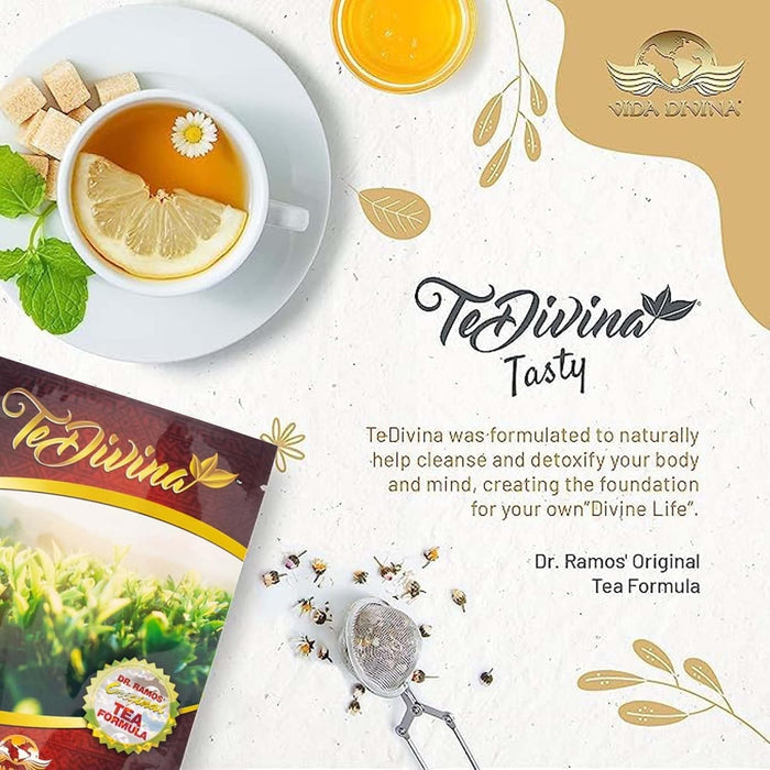 Un paquete de té desintoxicante para uso una vez a la semana de Tea Divina, 1 paquete - Quierox - Tienda Online