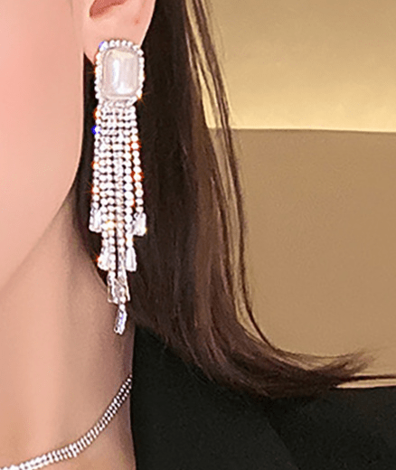 Un par de pendientes elegantes ideal para regalo de novia - Quierox - Tienda Online