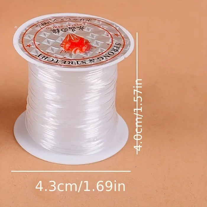 Un rollo de 70 m/76 yardas, hilo de pescar de 0,3mm/0.012 pulgadas, cuerda de nailon/cable de línea transparente - Quierox - Tienda Online