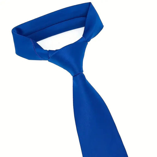 Una Corbata Versátil de Color Sólido para Fiestas de Moda de 5cm de Ancho - Quierox - Tienda Online