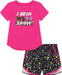 Under Armour Camiseta de manga corta, elástico y ligero para niñas pequeñas sin pantalon - Quierox - Tienda Online