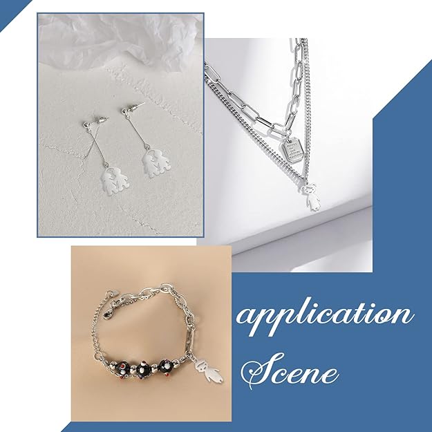 UNICRAFTALE 24 piezas 3 estilos de acero inoxidable para niños y niñas colgantes - Quierox - Tienda Online