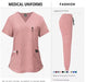 Uniforme clínico para mujer, ropa de trabajo de farmacia, uniforme de enfermera - Quierox - Tienda Online