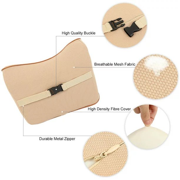 Universal Coche Asiento Cuello Almohada Memoria Espuma Apoya - cabeza - Quierox - Tienda Online