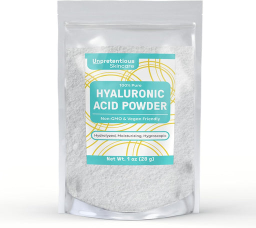 Unpretentious Polvo de ácido hialurónico (1 oz) - Quierox - Tienda Online