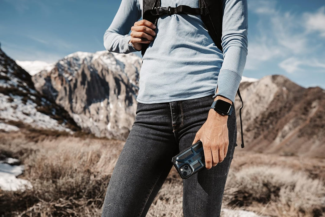 Urban Armor Gear UAG diseñado para iPhone 12 Pro Max funda azul Mallard resistente - Quierox - Tienda Online