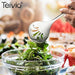 Utensilios de servir de acero inoxidable Teivio - Juego grande de cucharas de 9 - 10"(plateado) - Quierox - Tienda Online