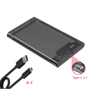 UTHAI TM05 Caja transparente tipo C Caja HDD 3,1 - Quierox - Tienda Online