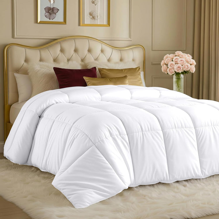 Utopia Bedding - Edredón de plumón alternativo ultrasuave, relleno de fibra siliconada - Quierox - Tienda Online