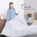 Utopia Bedding - Edredón de plumón alternativo ultrasuave, relleno de fibra siliconada - Quierox - Tienda Online