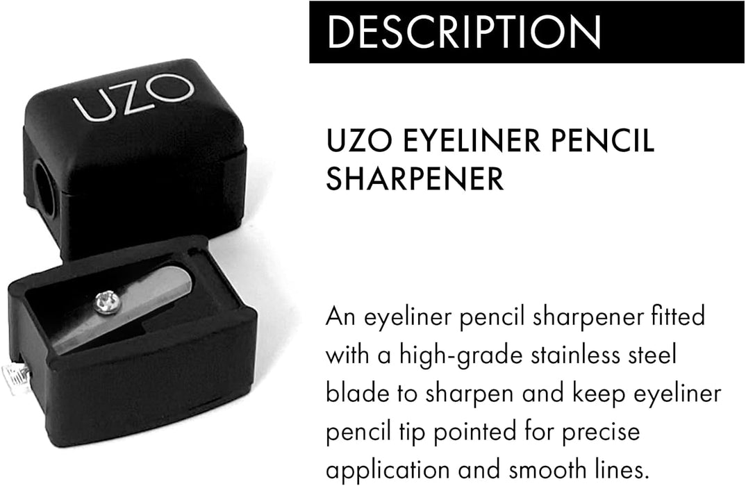 UZO Afilador de ojos con cubierta extraíble, sacapuntas para lápiz delineador de ojos - Quierox - Tienda Online