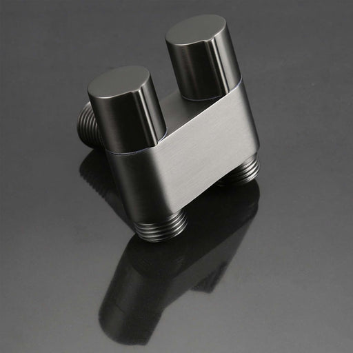 válvula de ángulo de una entrada y dos salidas - Quierox - Tienda Online