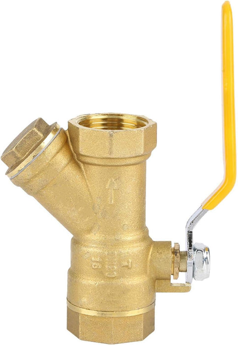 Válvula de bola, tipo Y filtro de filtro de latón válvula de bola 3/4 "rosca hembra BSPP - Quierox - Tienda Online