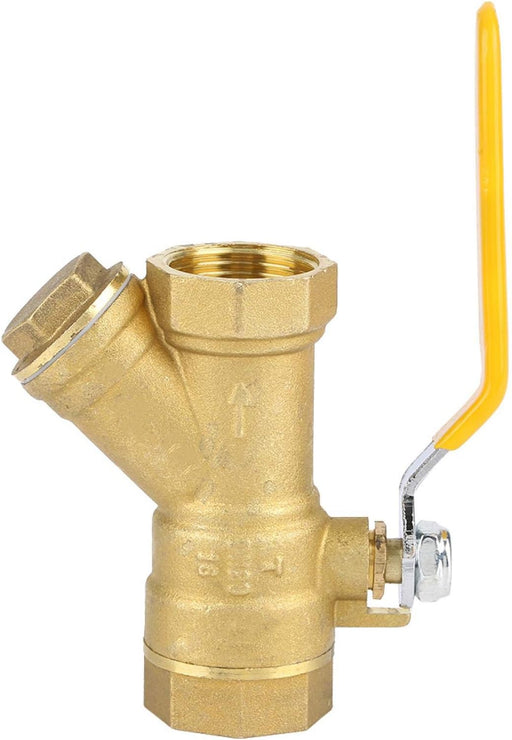 Válvula de bola, tipo Y filtro de filtro de latón válvula de bola 3/4 "rosca hembra BSPP - Quierox - Tienda Online