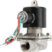 Válvula solenoide motorizada de válvula solenoide de acero inoxidable 304 - 5 - 80 ℃ - Quierox - Tienda Online