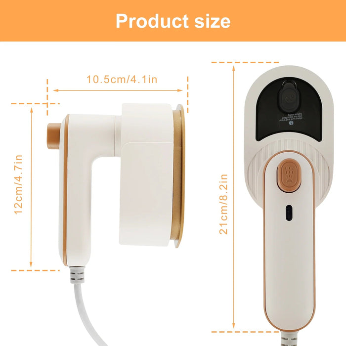 Vaporizador de Ropa de Mano, Mini Plancha de Vapor de Tela Portátil con Taza - Quierox - Tienda Online