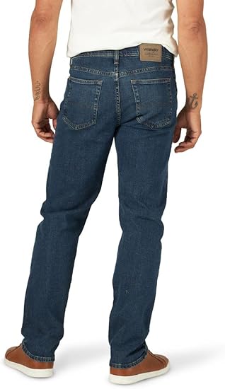Vaqueros Wrangler Authentics Comfort Flex de corte relajado para hombre - Quierox - Tienda Online