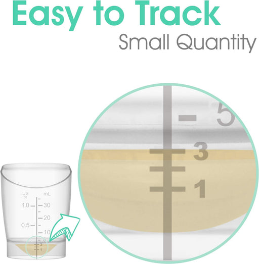 Vaso desechable y reutilizable para alimentación infantil Maymom; - 1 oz (6 unidades) - Quierox - Tienda Online